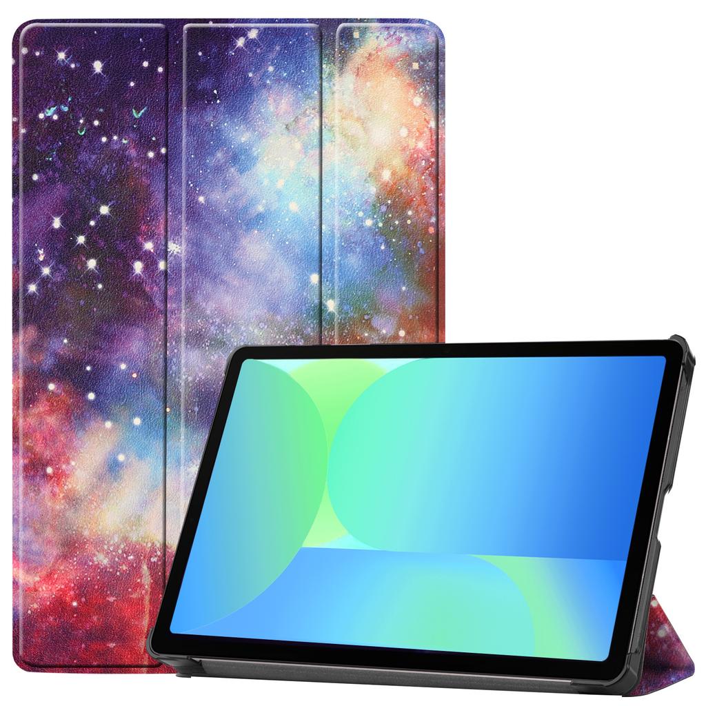 Pentru Samsung Galaxy Tab S10 FE/S9 FE Husă Model Imprimat Piele Suport Husă Tabletă