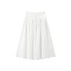 LED'IN Sweet Lace Pleated Long Skirt