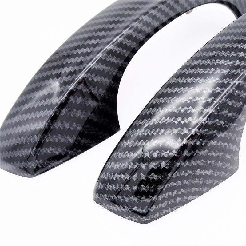 Carbon Fiber Texture Door Handle Cover for 13-19 SEAT Leon MK3 Sedan