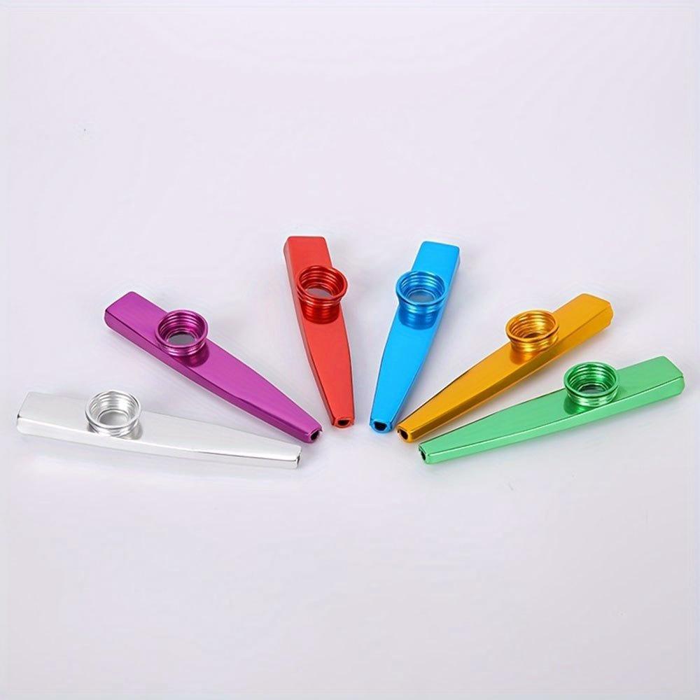 Exquisite Aluminum Alloy Kazoo with Storage Box- Suitable for Beginners Musical Instruments
