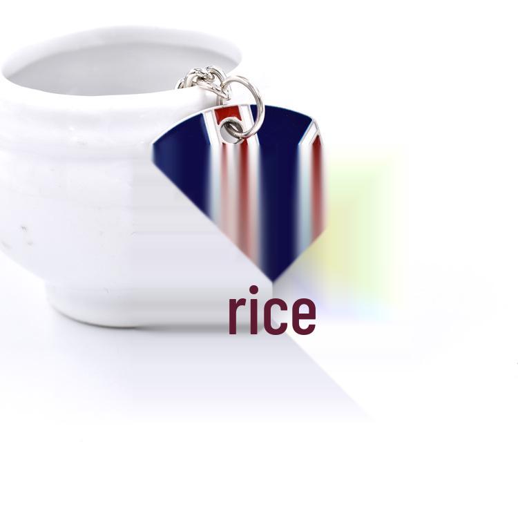 Union Jack Zinc Alloy Keychain Pendant 201906014