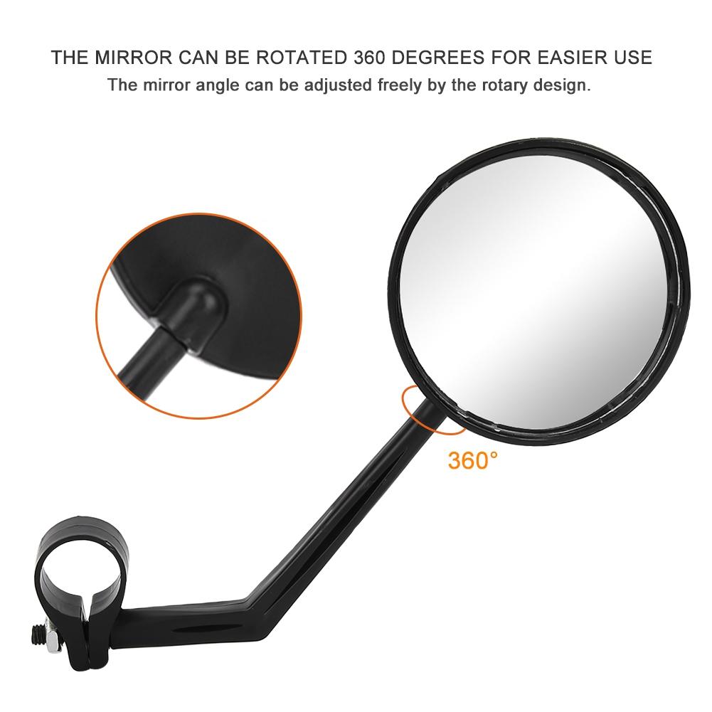 Profesionální zrcátko na řídítka koloběžky, zpětné zrcátko s velkým zorným polem, retroreflektor pro Xiaomi