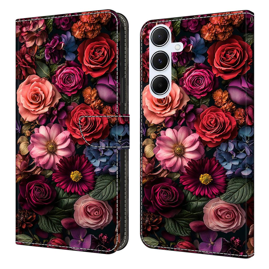 For Samsung Galaxy A16 5G/4G Wallet Case Pattern Printing PU Leather Flip Stand Phone Cover