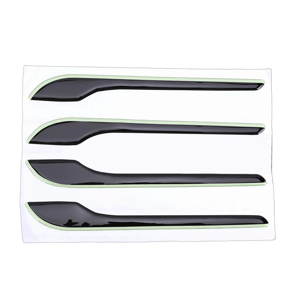 4PCS Door Handle Luminous Sticker Anti Scratch Stylish Car Door Handle Protector Replacement for Model Y 3