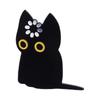 Pin de Esmalte Gato Negro Cargando Espiral Broche Divertido Cerebro Estrellado Gato Meme Insignia de Solapa Para Mochilas Joyería Regalos Para Amigos