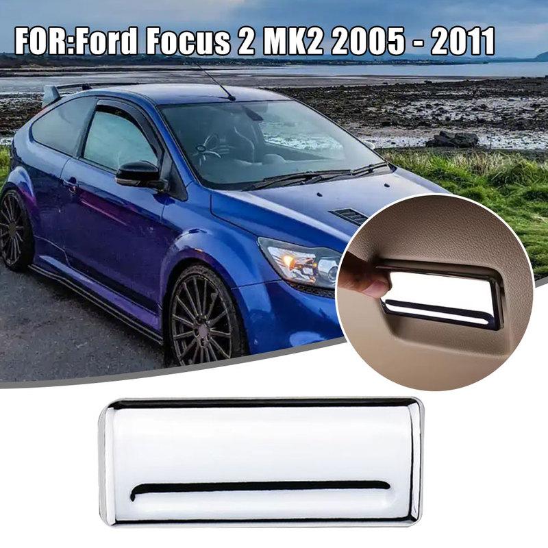 1pc Car Storage Box Decorative Trim Sticker Glove Box Buckle Handle Cover Auto Accessories for Ford Focus 2 MK2 2005 - 2011