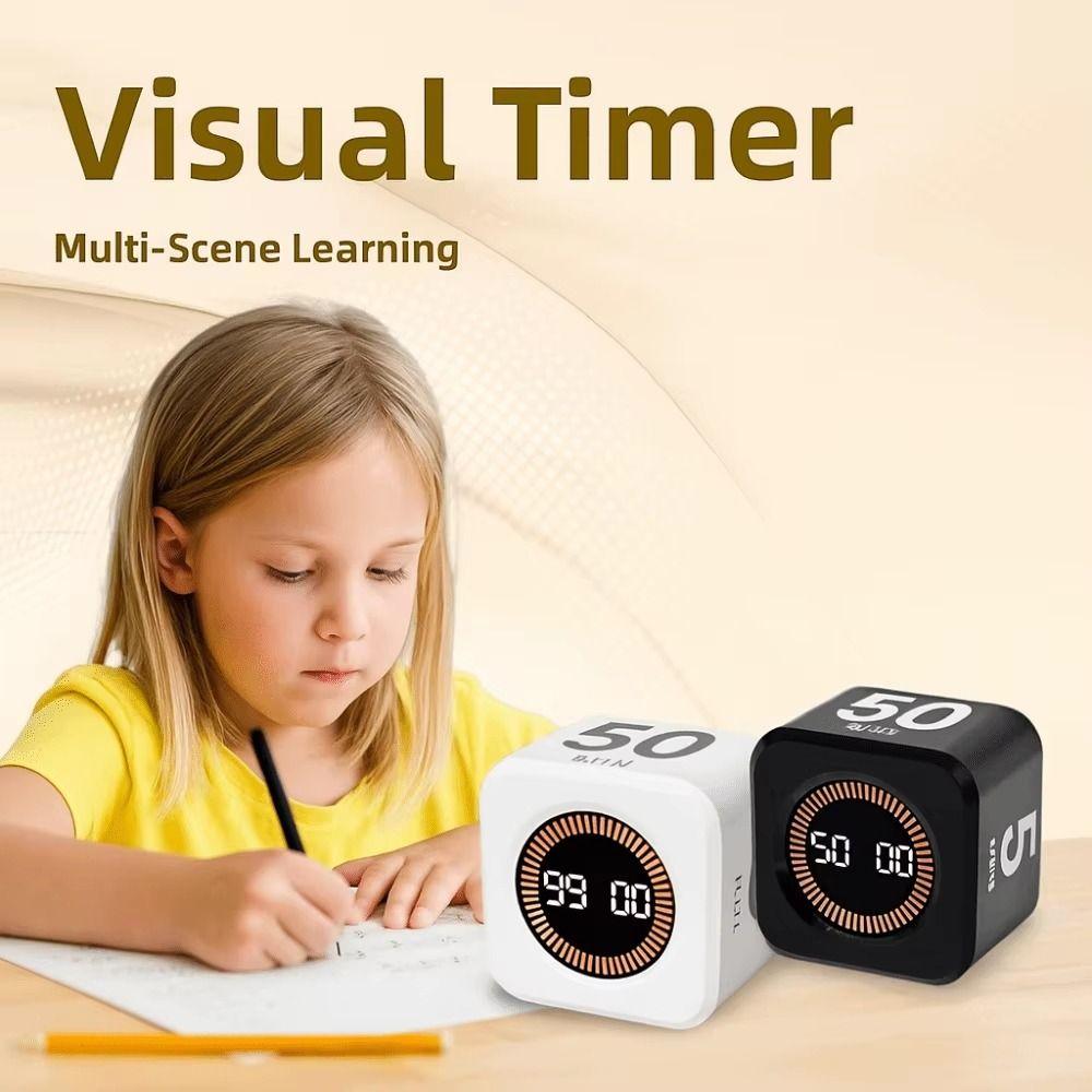 Gravity Sensor Visual Timer Digital Display Kitchen Cooking Timer  For Kitchen Cooking Study