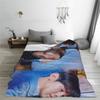 Custom True Beauty Blanket 3D Printed Soft Flannel Fleece Warm Hwang In Youp Cha EunWoo Throw Blankets for Home Bed Sofa Quilt