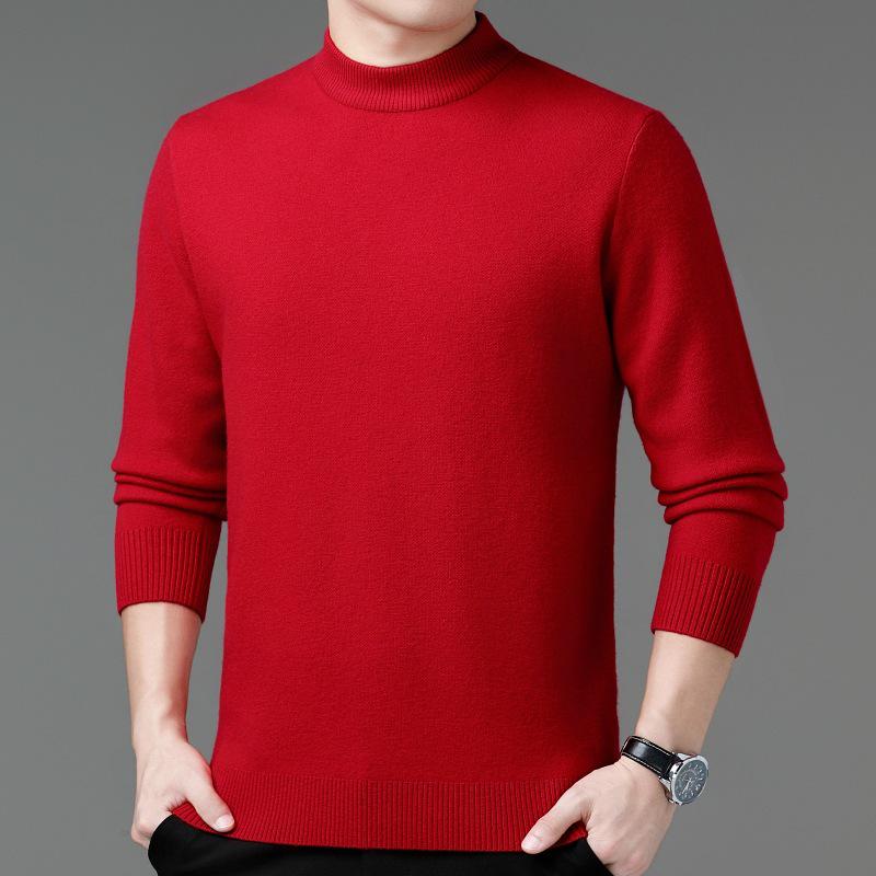 Brand 2025 Cashmere Round Neck Sweater: High-End, Simple, Versatile, Skin-Friendly Knitwear for Autumn/Winter