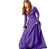 Cross-Border Women's Clothing Upgraded Fabrics Amazon Wish Medieval Retro Dress Women's Long-Sleeved Performance Clothing