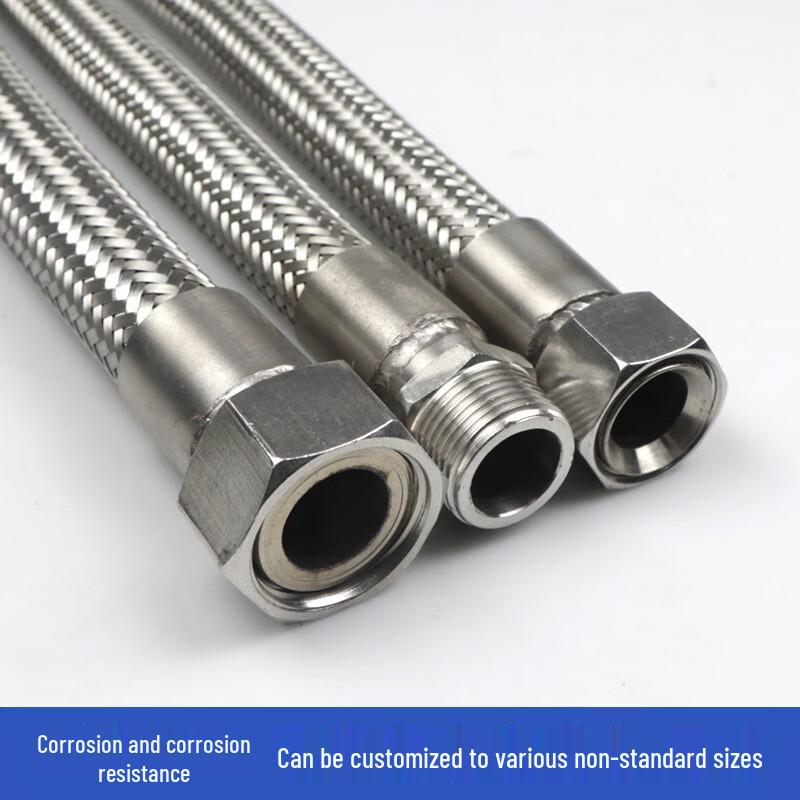 Weiruijia Industrial 304 Stainless Steel Braided Corrugated Hose