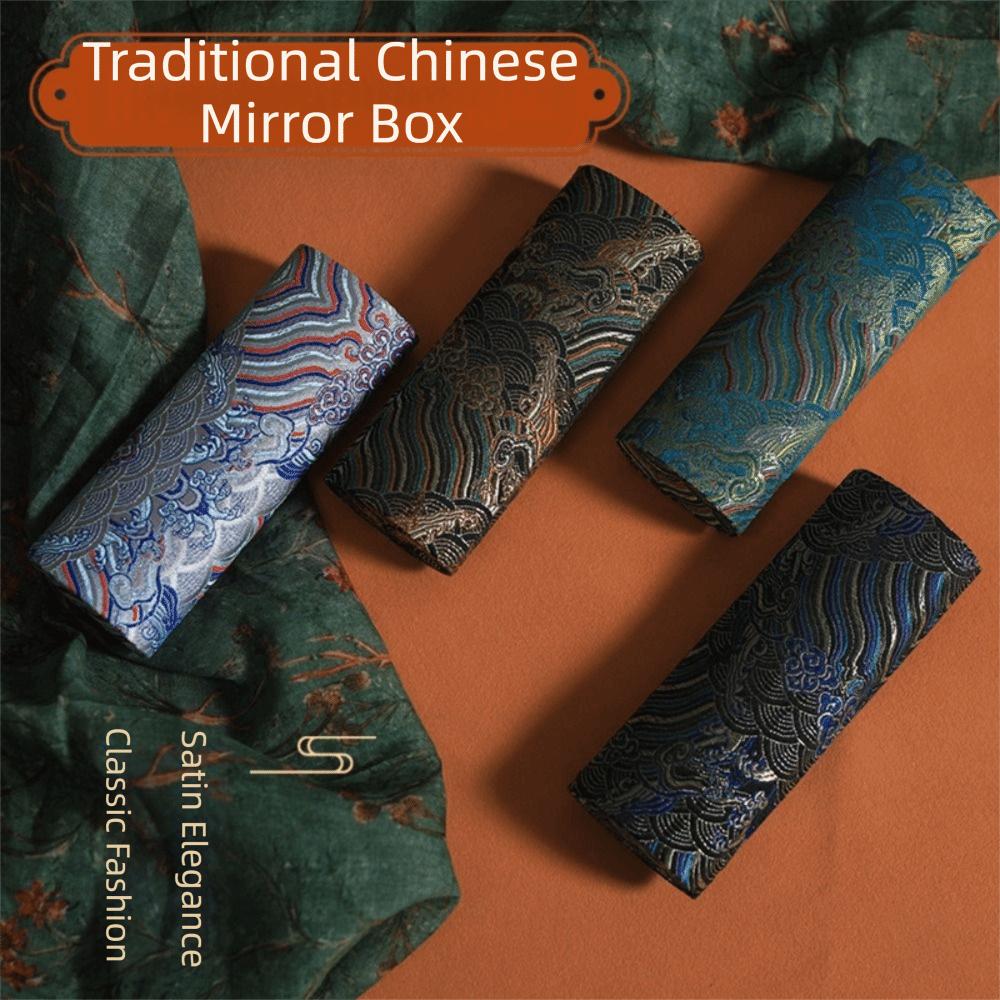 Hard Shell Glasses Case Chinese Style Spectacle Case Creative Eyeglass Box Glasses Accessories