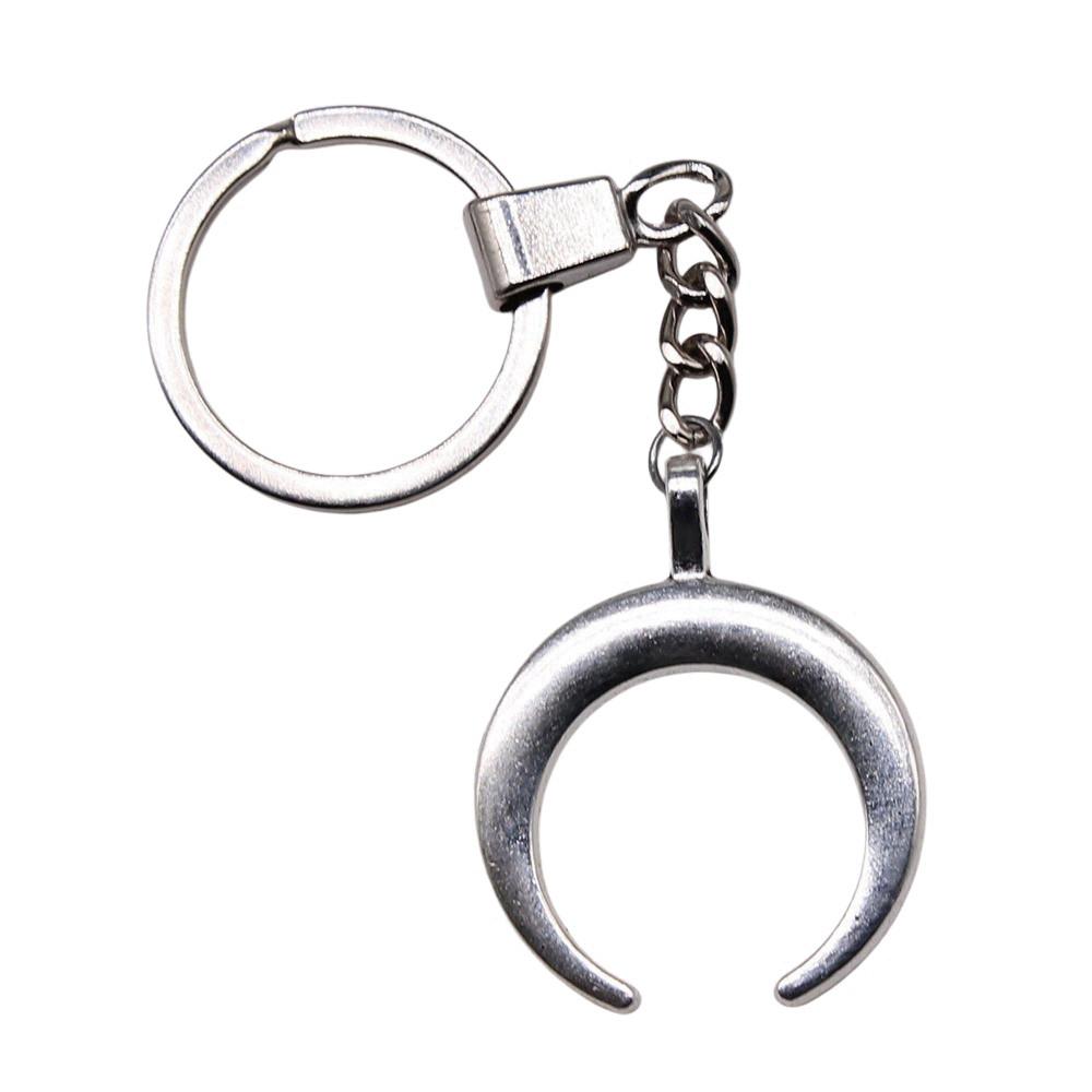 30mm Keychains Sun Moon Pentagram Vintage Jewelry Supplies QY047