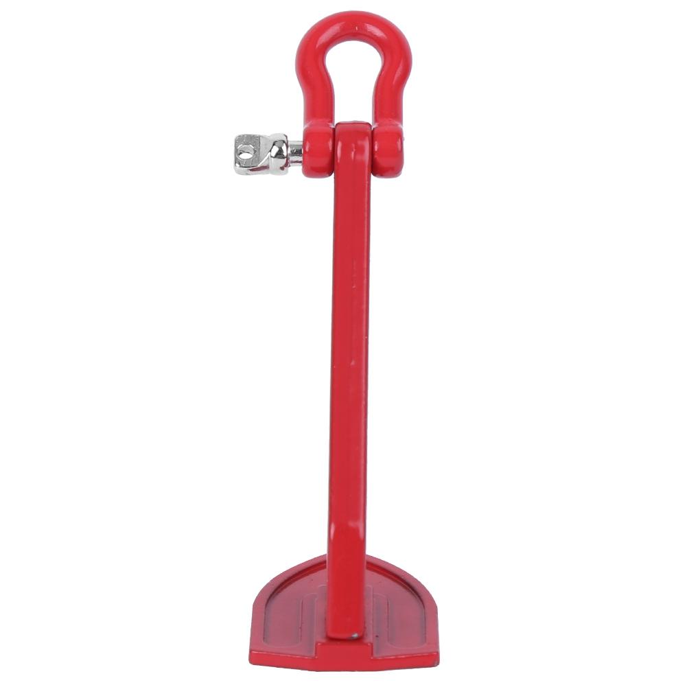 1 10 RC Car Metal Winch Anchor Earth Ground Decoration Tool Fit for Axial SCX10 D90 HPIRed