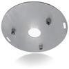 Pack of 3 Grill Spacers Grilling Plate Rack Stainless Steel Texture Suitable for Fire Plate and Grill Barrel Distance
