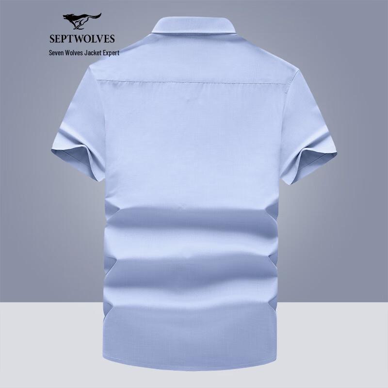 Septwolves Men s Short Sleeve Polo Shirt L