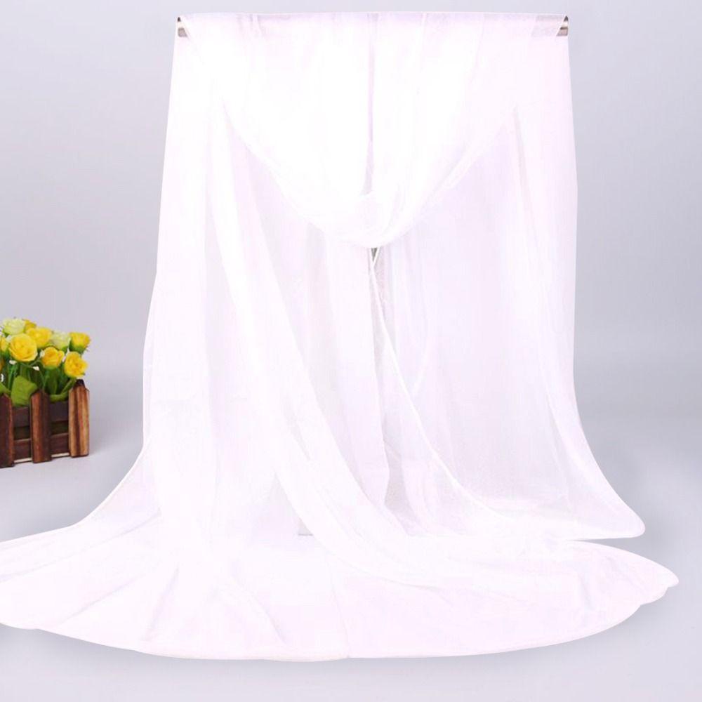 Breathable Shawls Soft Pashmina Summer Silk Scarf for Women