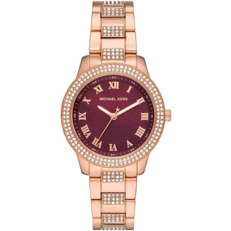 Michael Kors Sofie Crystal Two-Tone Stainless Steel Ladies Watch MK4685 красный