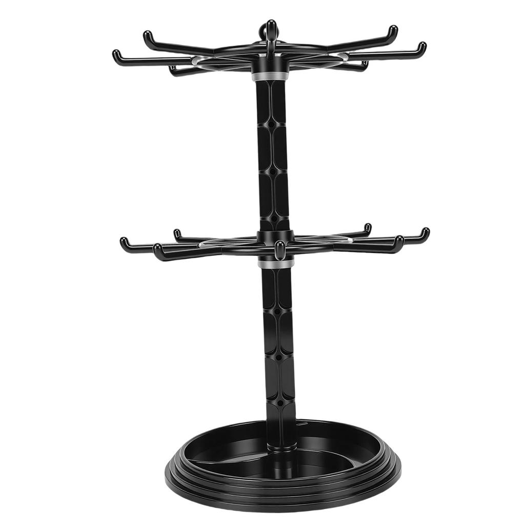 2 Tier Rotating Jewelry Display Stand Jewelry Tree Stand Bracelet Hanging   for Bracelets Earrings Earrings Watches