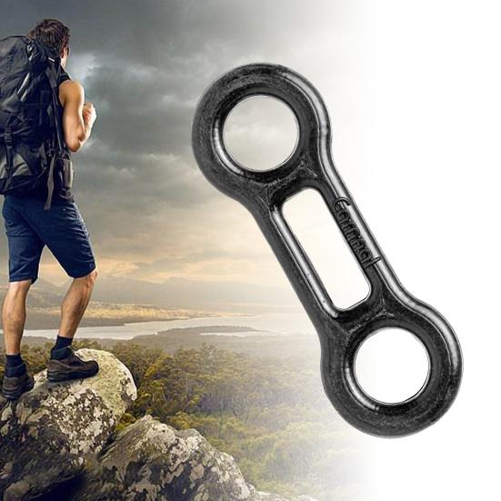 High Strength Rock Climbing Carabiner Limit Ring Equipment Mini Safe
