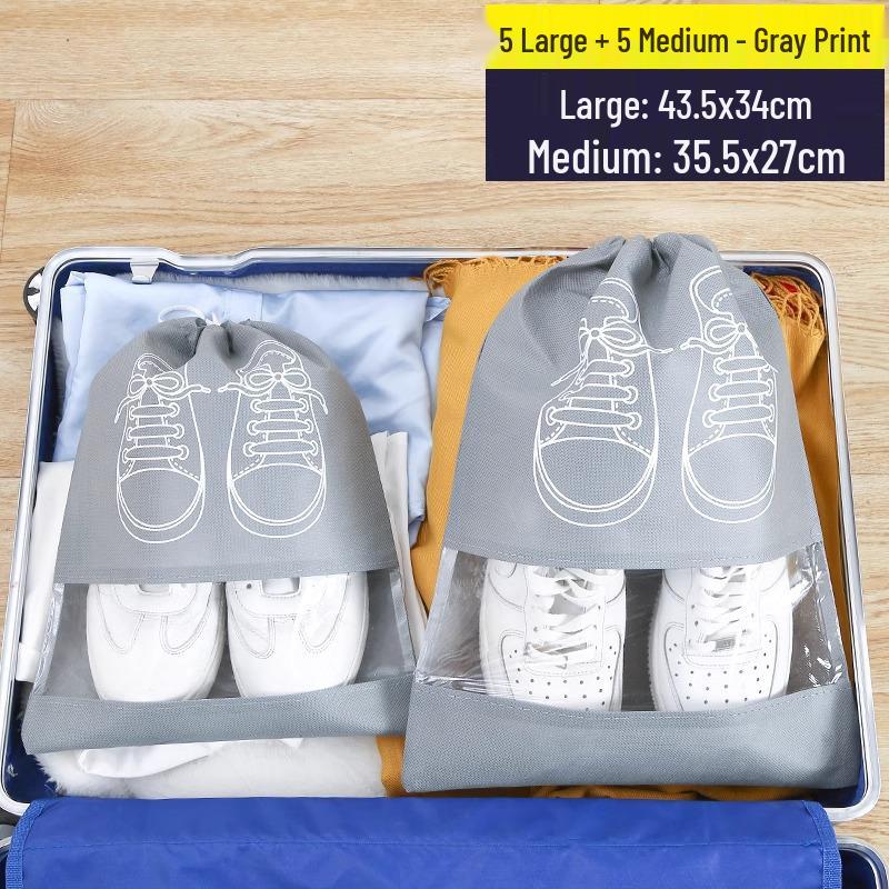 Torba do przechowywania butów - Pyłoszczelne etui podróżne i pokrowiec na białe sneakersy