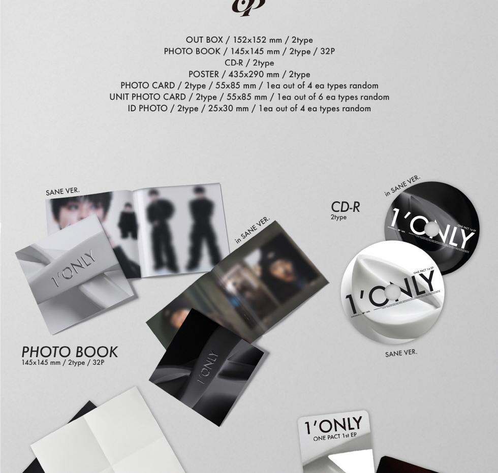 ONE PACT [1'ONLY] 1st EP Album