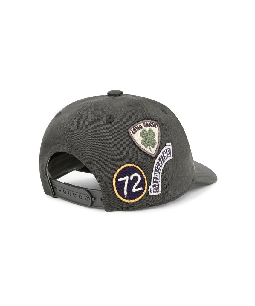 Sseonleobeutueo Multi Patch Trucker Cap Taupe
