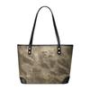 JANE KLAIN Synthetic Leather Shoulder Bag, Tote, Bucket Bag, Shoulder Bag Large Women's Dark Tea/Ecru/Blue JK-BA1792