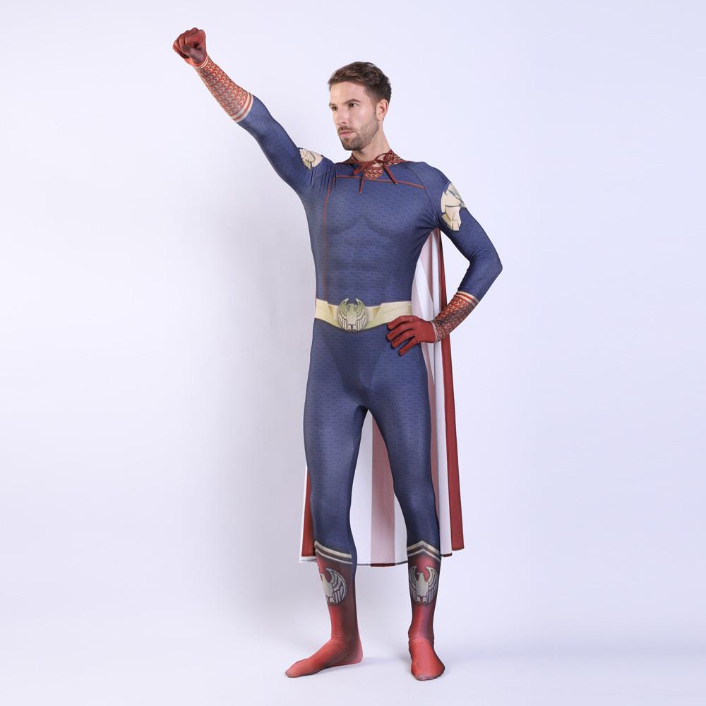 The Boys The Seven Cosplay Suit With Lycra Material For Anime Role Play