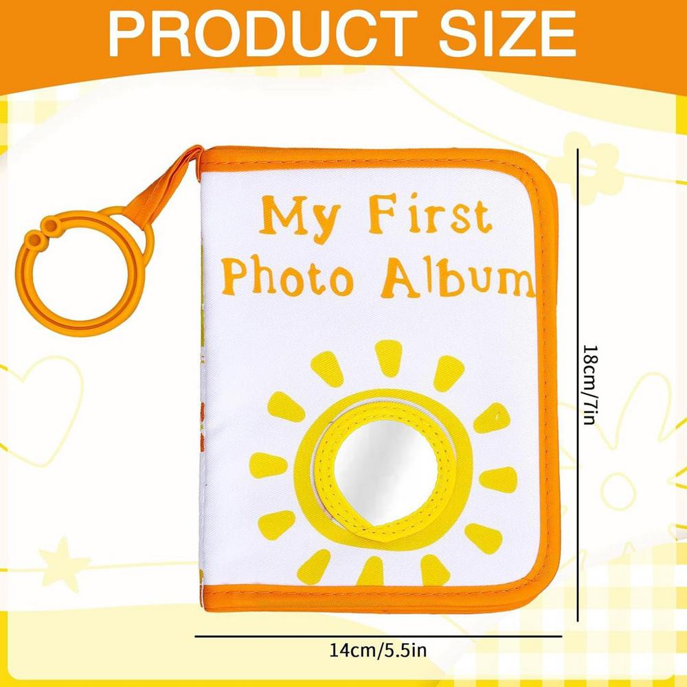 Baby Photo Album First Year Baby Photo Book Growth Babies Albums Shower Guest Diy Photography Album with Family record