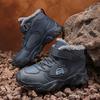 Kinder warme Schneestiefel Kinder Winter Baumwolle Schuhe rutschfeste Schnee im Freien warme Plüschstiefel High Top warme pelzige Schuhe wasserdichte warme Turnschuhe