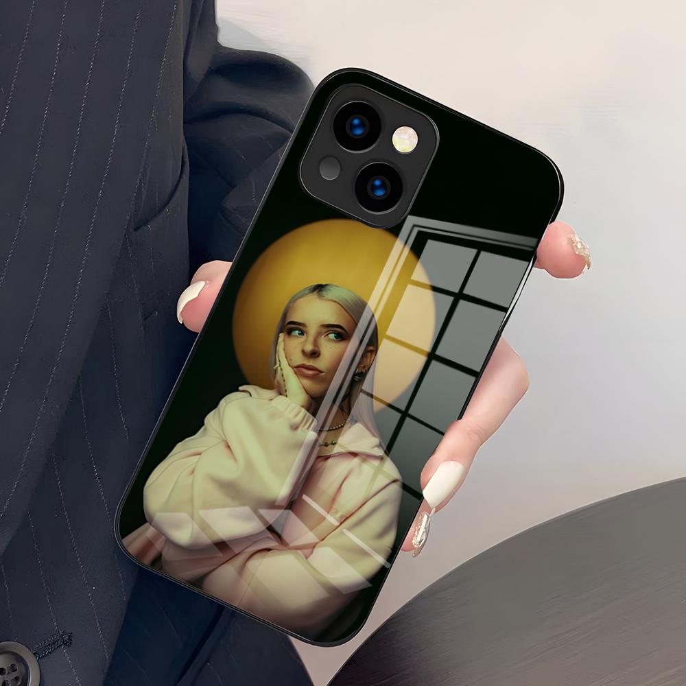 Singer Y-Young Miko Phone Case For IPhone 17 Pro Max 15 Pro 16 14 Plus 12 13 Mini 11 Pro Shockproof Glass Cover