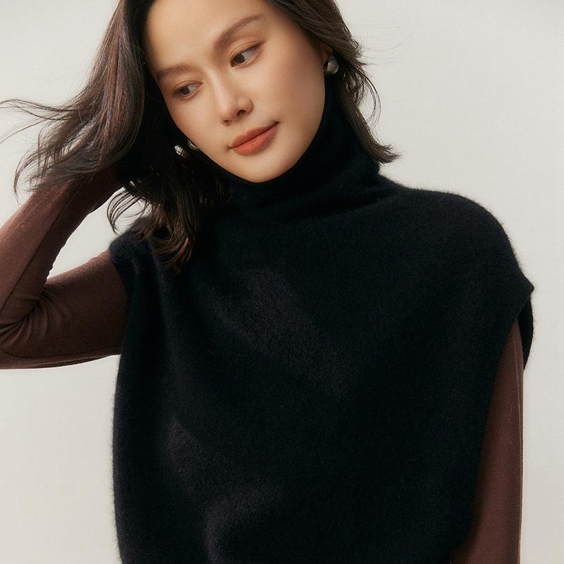 Qinghe 100% Pure Cashmere Women's Sweater - Ultra Soft Luxury Winter Pullover
