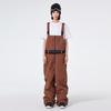 Men's Women's Snow Bibs Ski Pants Adjustable Snowboard Bib Outdoor Waterproof  Windproof Insulated Ripstop Snowboarding Overalls Winter