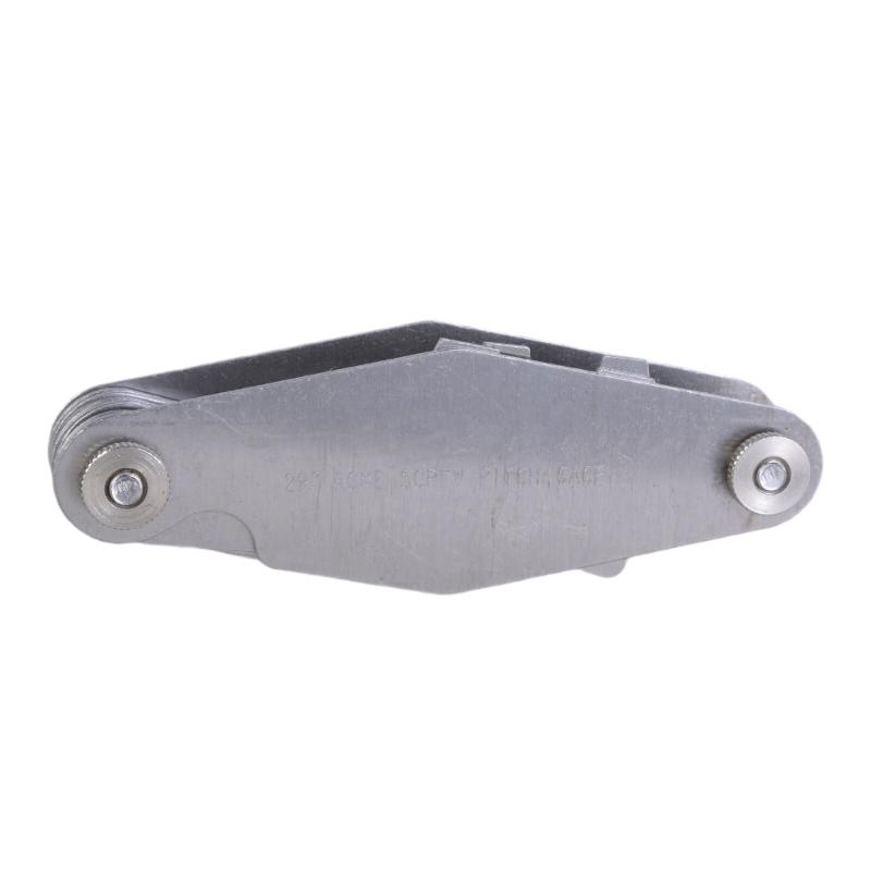 Stainless T Thread Gauge 29° Screw Gauge Thread Gauge Screw Measuring Tool for Industrial Measurement