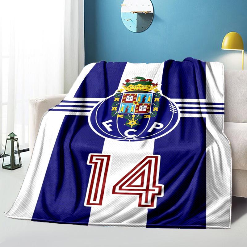 Fc Space Emblem Printed Throws Blanket Soft Flannel Blankets for Couch Bed Gifts for Men Women Picnic blanket Christmas gifts
