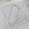 Fashion Shell Necklace with Beads Dopamine Natural Bead Necklace for Women
