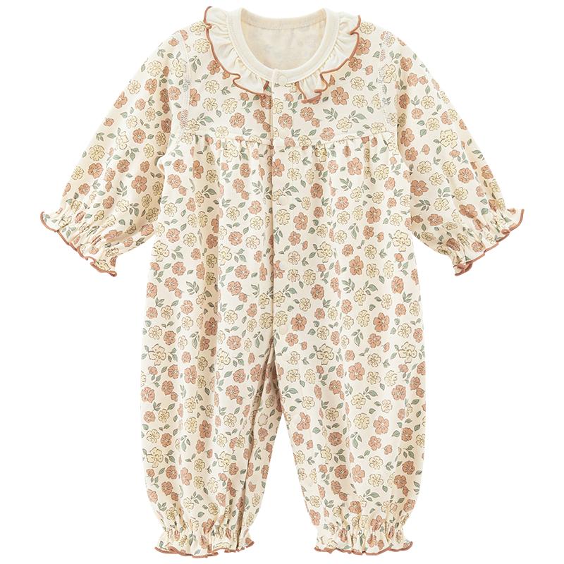 Baby Girl Pure Cotton Long Sleeve Romper 80cm