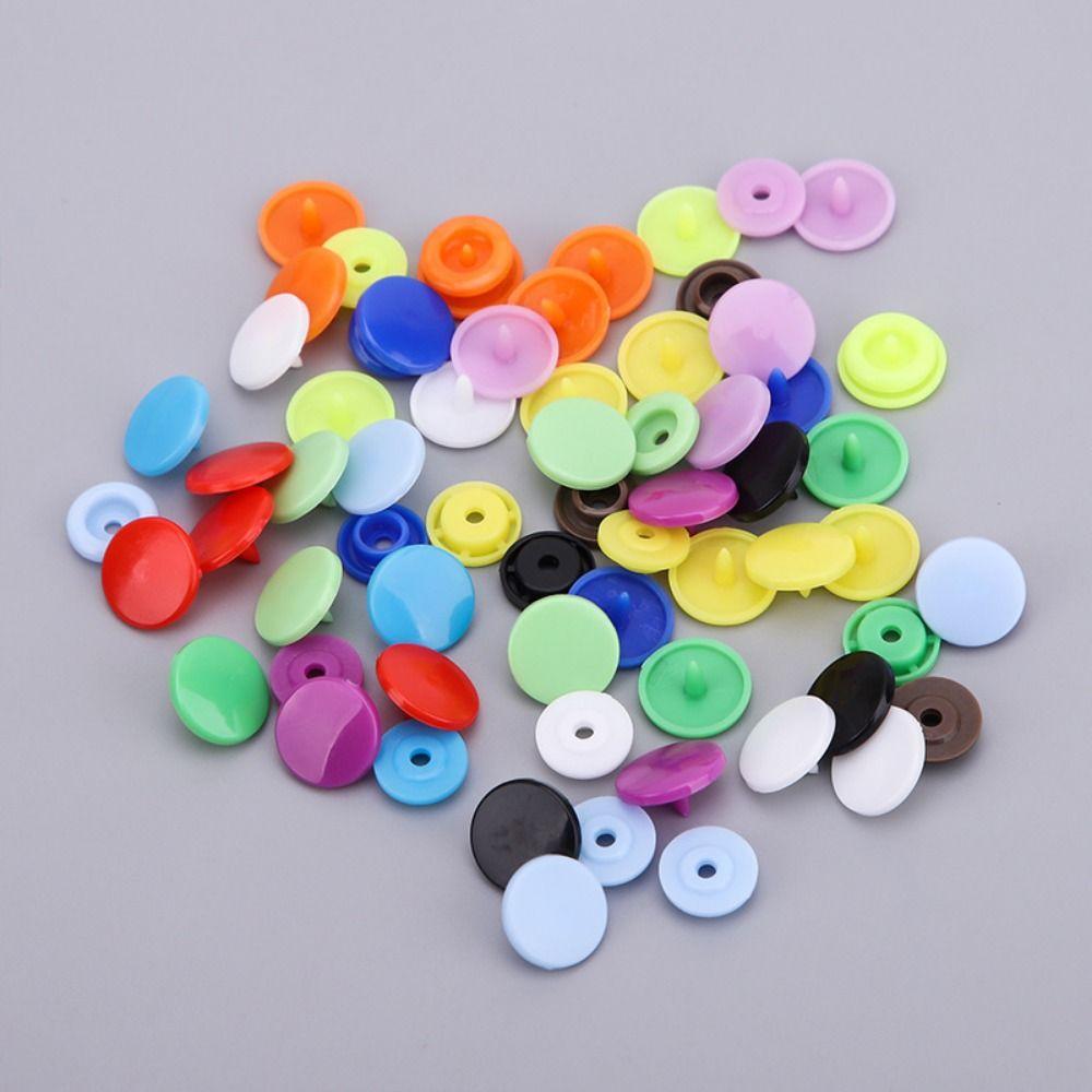 Metal Press Pliers Snap Buttons Colored Press Stud Buttons Snaps Fastener Pliers Kit Handbags