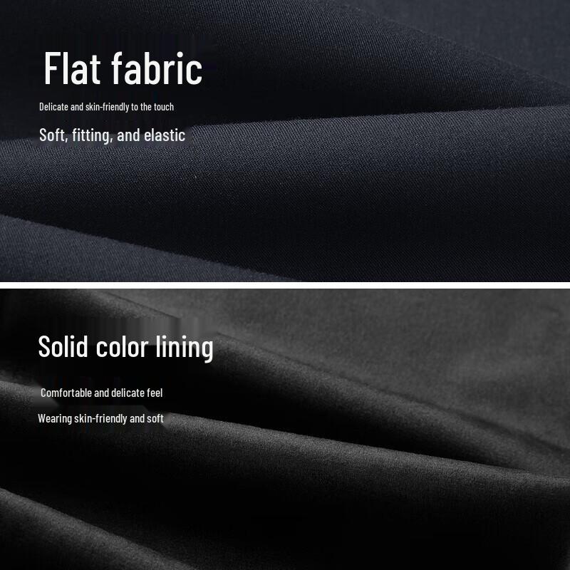 HLA Heilan Home Men's Solid Color Light Business Casual Pants 2024 Winter