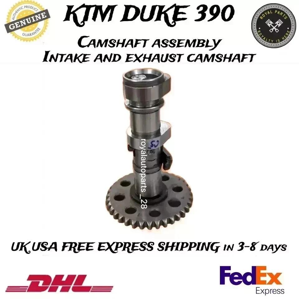 Fit For KTM Duke 390 RC 390 Intake & Ex Camshaft Assembly 2013 To 2016 Model