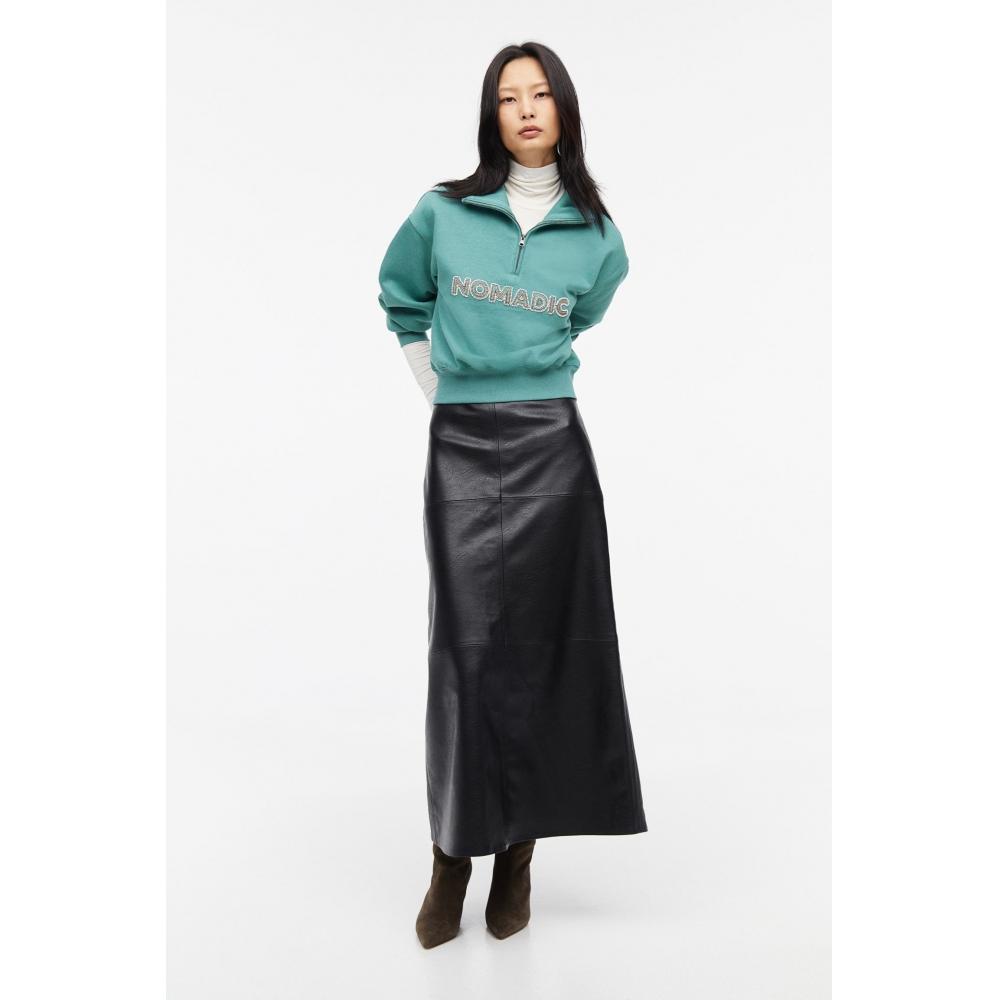 

Свитшот HM Zip Detail Turquoise Nomadic