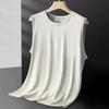 Men's Quick-Dry Mesh Sleeveless Fitness Vest – Breathable, Loose & Trendy Summer Outerwear