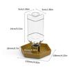 Reptiles Water Feeder Bowl Food Feeder Water Bottle For Reptiles Pet Antislip Automatic Water Dispenser For Lizards