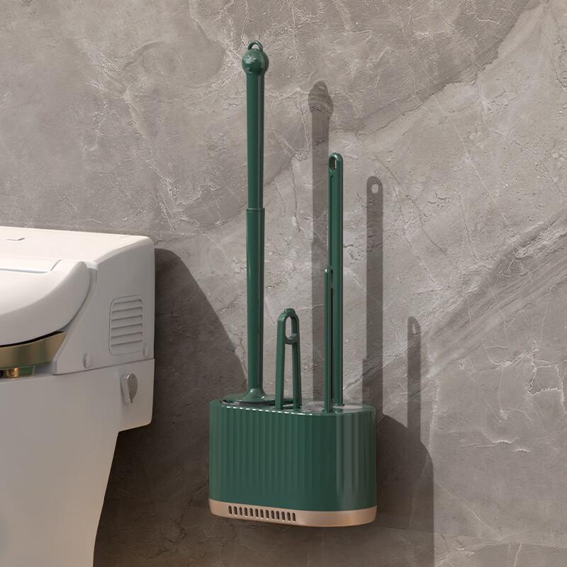 Wall-Mounted Toilet Brush