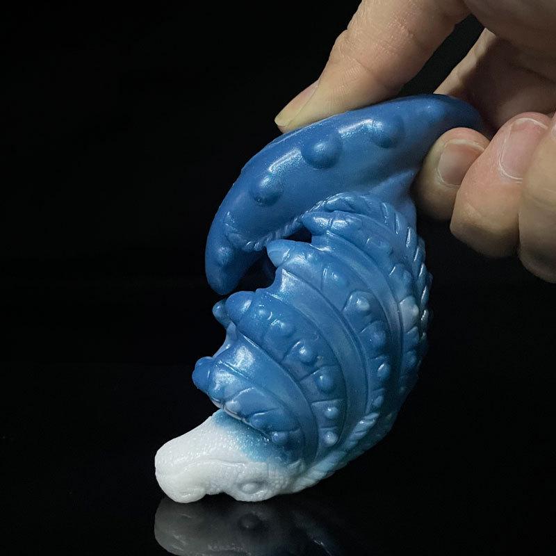 Irregular Shape Manta Ray Butt Plug: Wearable Flirting & SM Training Toy
