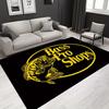 Fishing B-Bass Pro Pattern Living Room Bedroom Carpet Bedside Bathroom Floor Mat 15 Size Custon Pattern Area Rug Room Club Decor