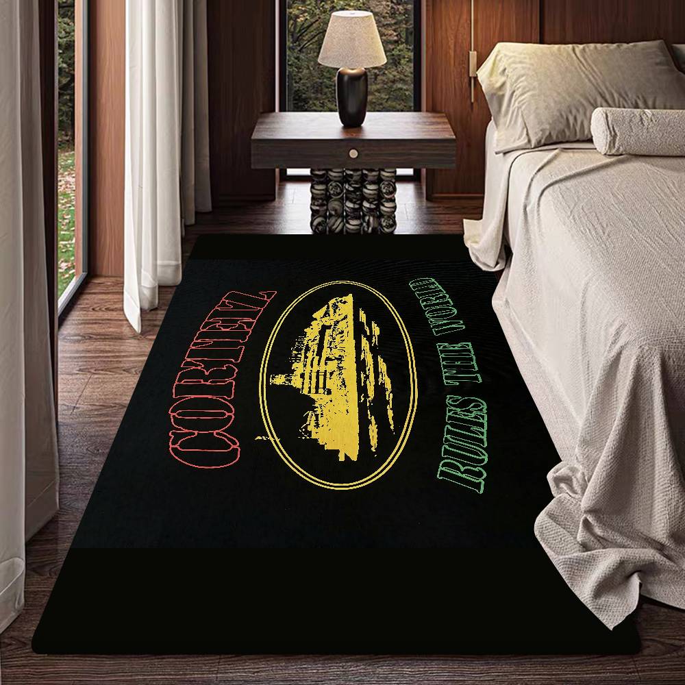 C_CorteizS Entrance Door Mat Nordic Style Bedroom Living Room Doormat Home Balcony Anti-Slip Modern Home Decor