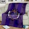 Fußballverein Wappen Aufgedruckte Decken Weiche Flanelldecken für Sofa Bett Geschenke für Männer Frauen Picknickdecke Weihnachtsgeschenke