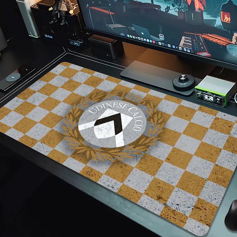 Udinese Calcio Color Mouse Pad Large Gaming Table Cushion Non-slip Laptop Tablet Big Mousepad XXL Mat Mini PC Playmat With Lock edge